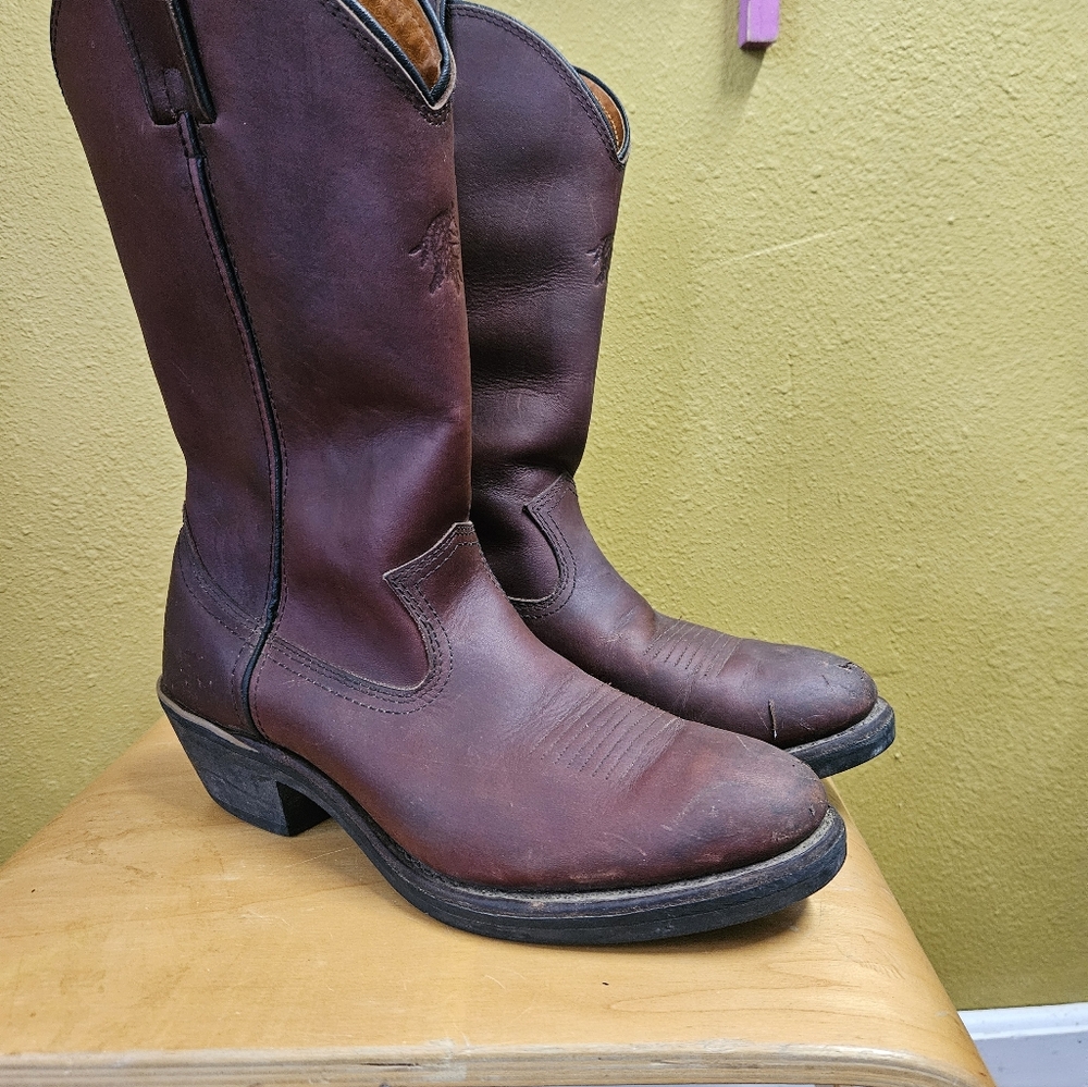 Chippewa Men's Rustic Brown Western Boots